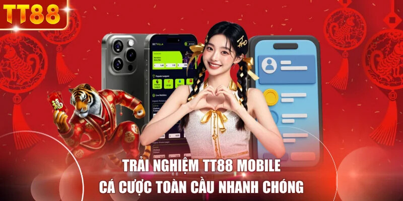 Trải nghiệm TT88 Mobile cá cược toàn cầu nhanh chóng 